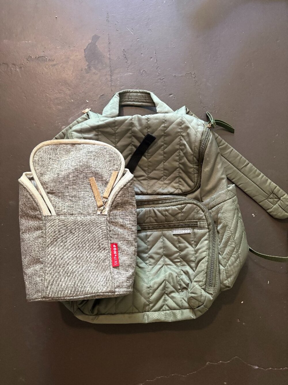 Skip Hop Forma Diaper Backpack & Bottle Bag